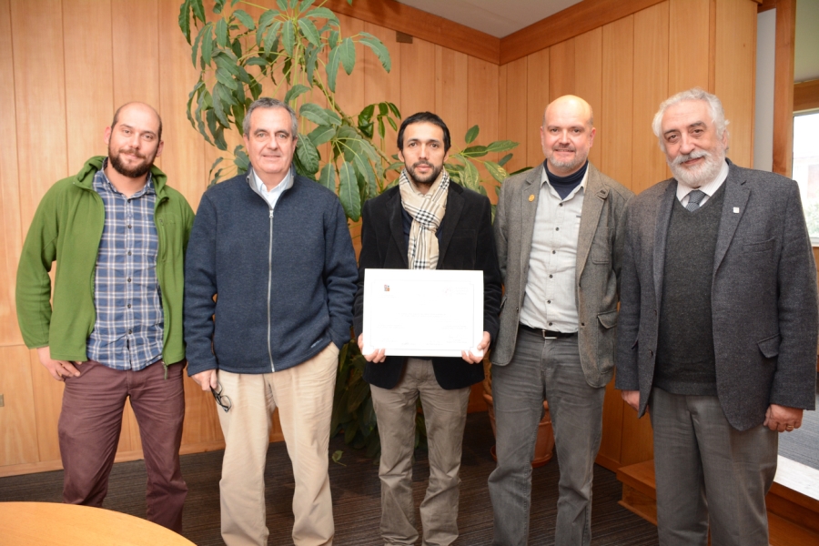 Estudiante de Doctorado en Ciencias Forestales obtiene la Co-Graduación en la UACh y Universidad de Padua (Italia)