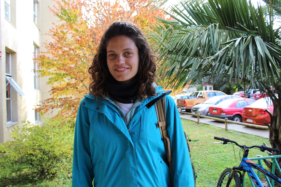 Estudiante italiana investiga sobre geomorfología fluvial en la UACh
