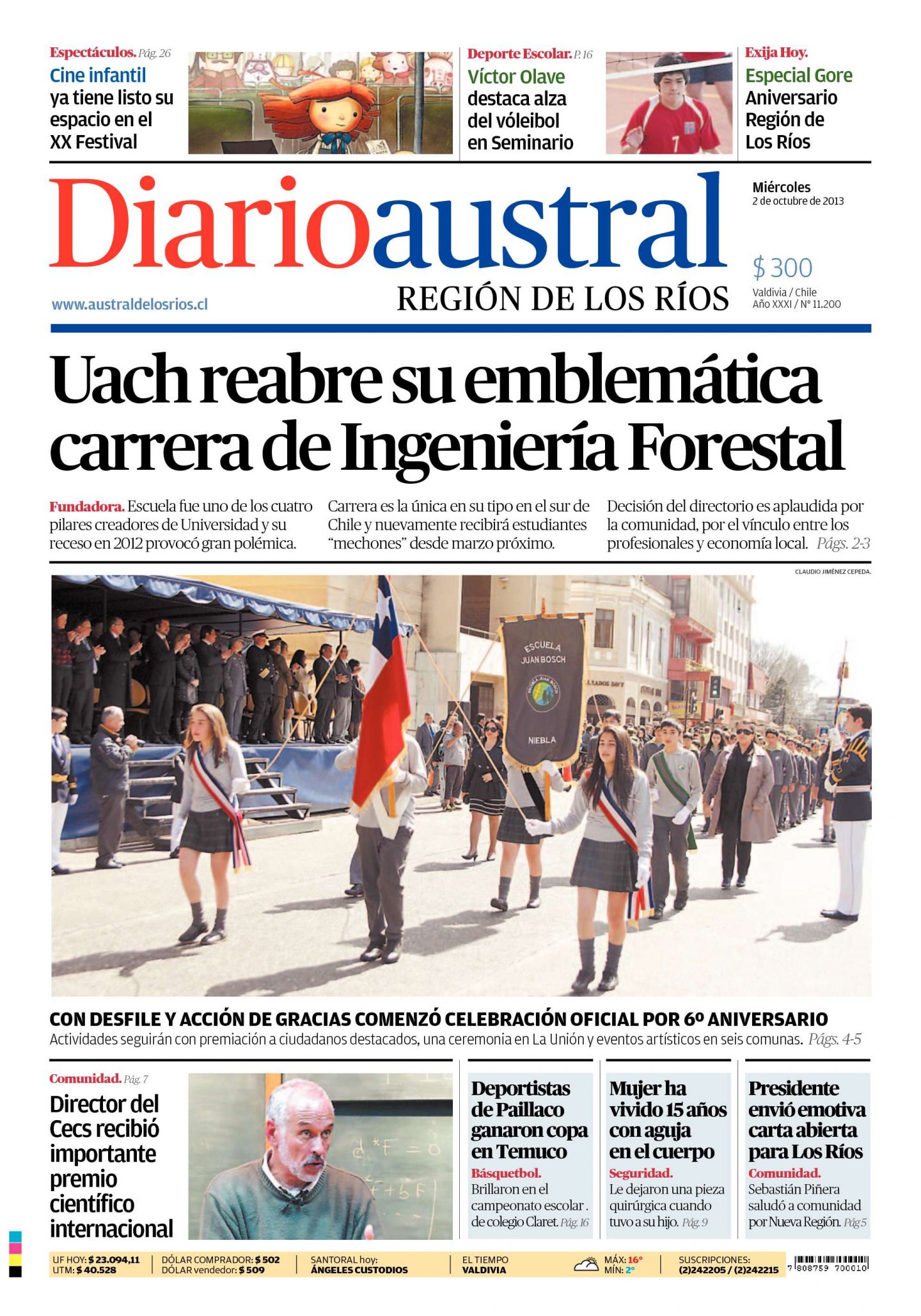 UACh reabre su emblemática carrera de Ingeniería Forestal