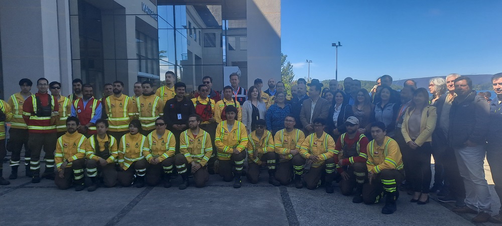 Destacaron el trabajo coordinado entre instituciones públicas y privadas para la prevención de incendios