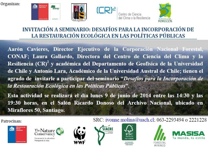 Desafíos para la Incorporación de la Restauración Ecológica en las Políticas Públicas