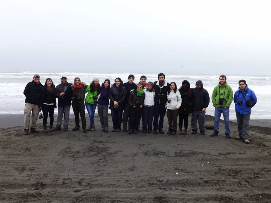 Estudiantes de la UACh participan en Censo Neotropical de Aves Acuáticas