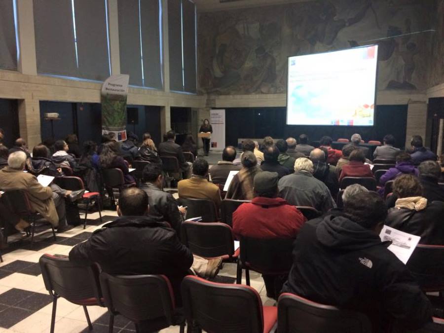 Seminario en región del Bíobio analiza relación entre cambio climático e incendios forestales