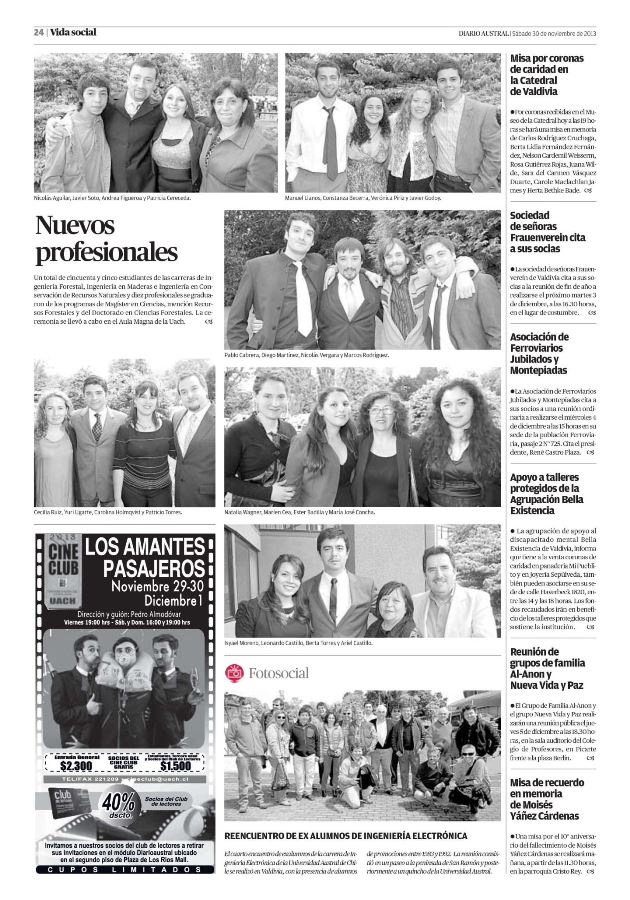 Nuevos profesionales
