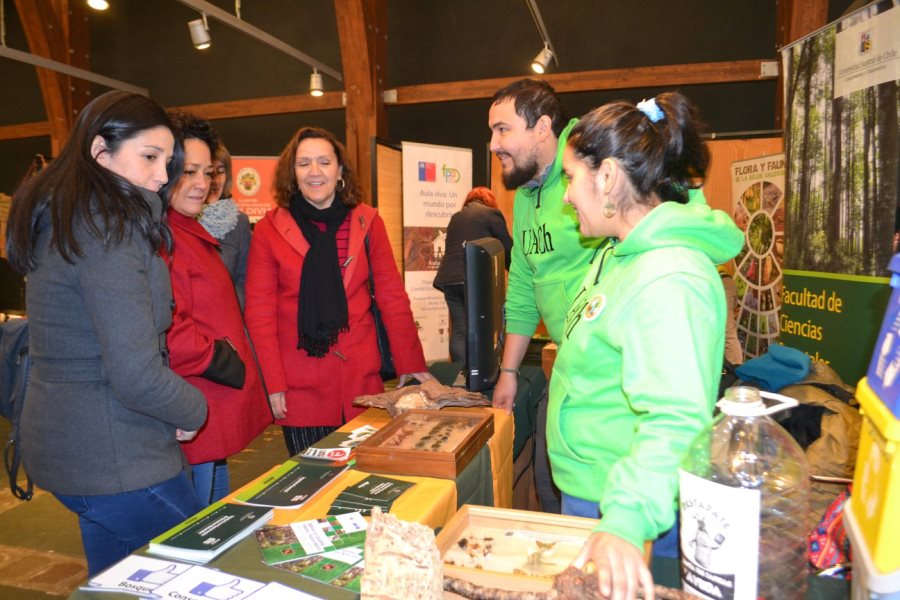 UACh participó en Feria de Iniciativas Medioambientales