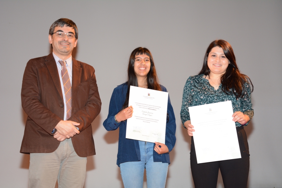 Estudiantes fueron reconocidas por su excelencia académica