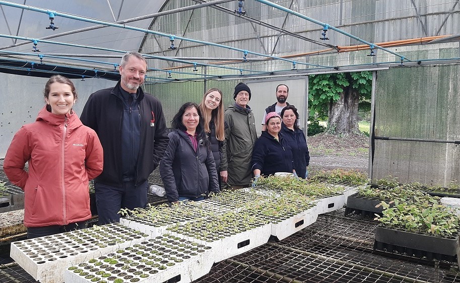 Delegación de Reino Unido y UACh refuerzan lazos para continuar con investigación e intercambio en torno a la conservación de plantas