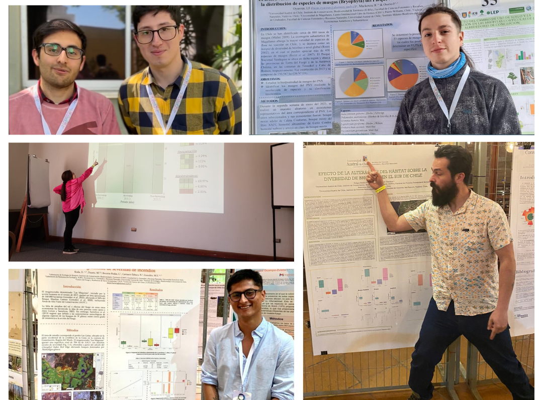 Estudiantes de pre y postgrado de la UACh se destacan en importantes congresos con sus investigaciones