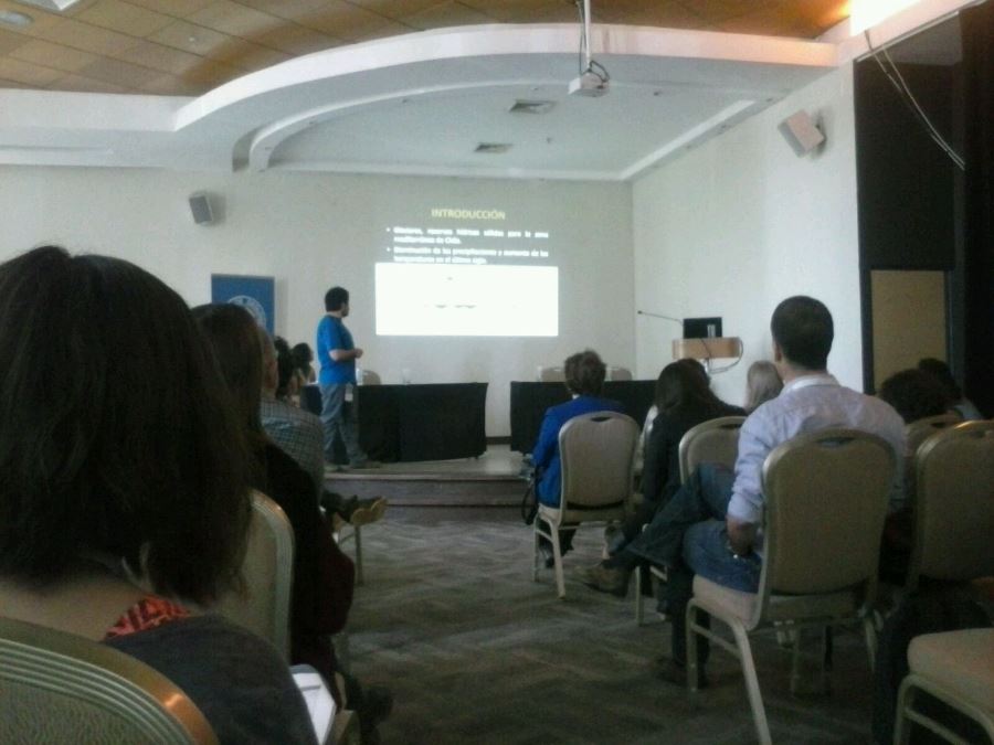 Estudiante de la UACh participa en XIV Congreso Geológico Chileno