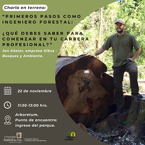 Charla en terreno: 