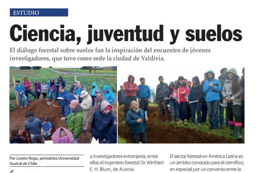 Ciencia, Juventud y suelos
