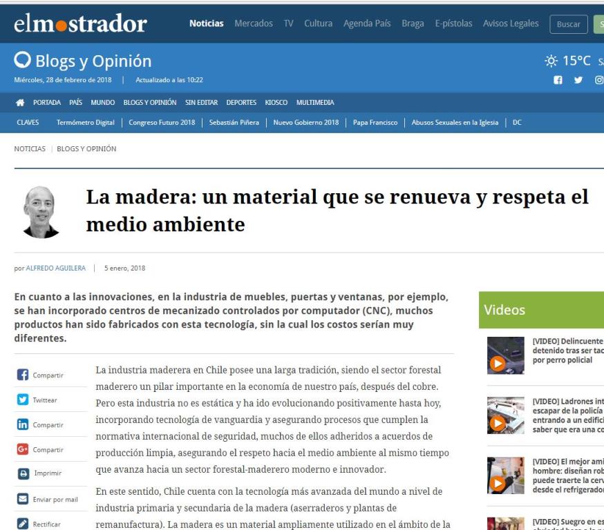 La madera: un material que se renueva y respeta el medio ambiente