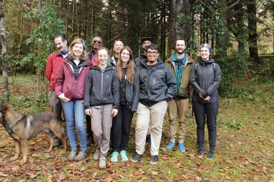 Universidad de Laval, Canadá, conoce sector forestal del sur de Chile en la UACh