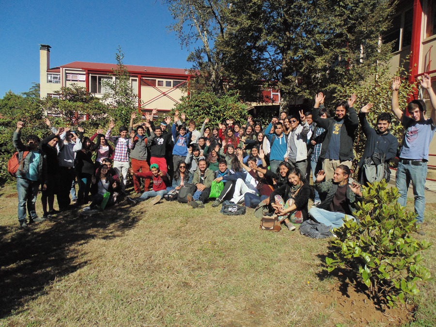 Comenzó recepción de bienvenida de nuevos estudiantes de la Facultad de Ciencias Forestales y Recursos Naturales  de la UACh