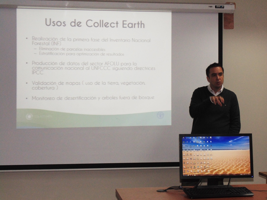 FAO realiza capacitación de la herramienta Collect Earth y ALU