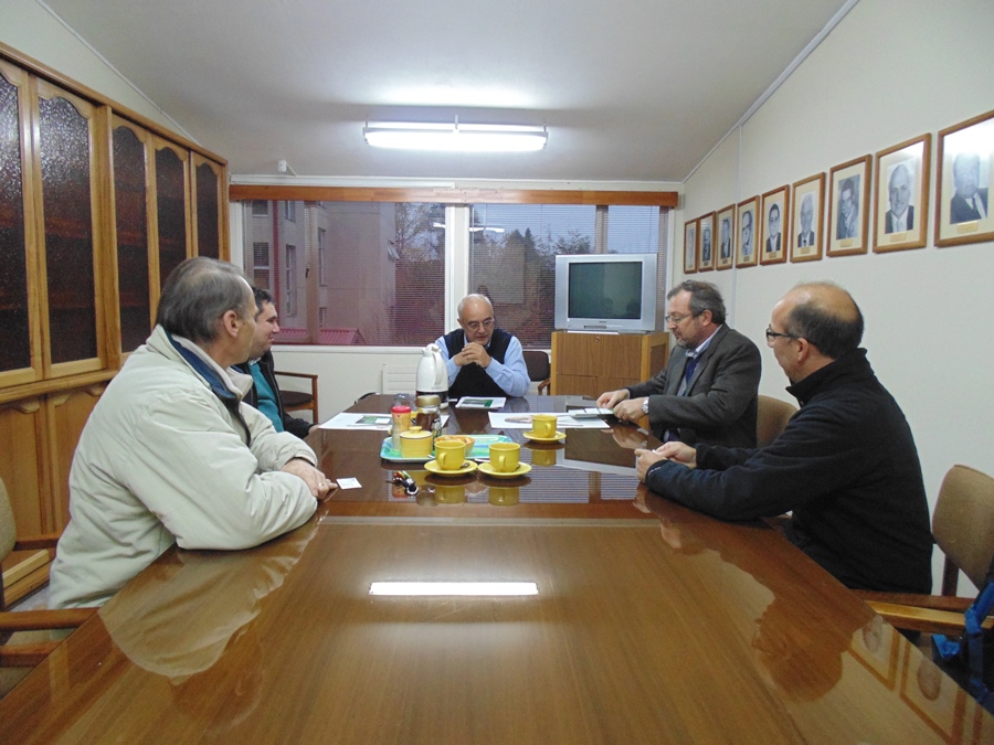 Nueva gerencia de MASISA se reunió con Facultad de Ciencias Forestales y Recursos Naturales