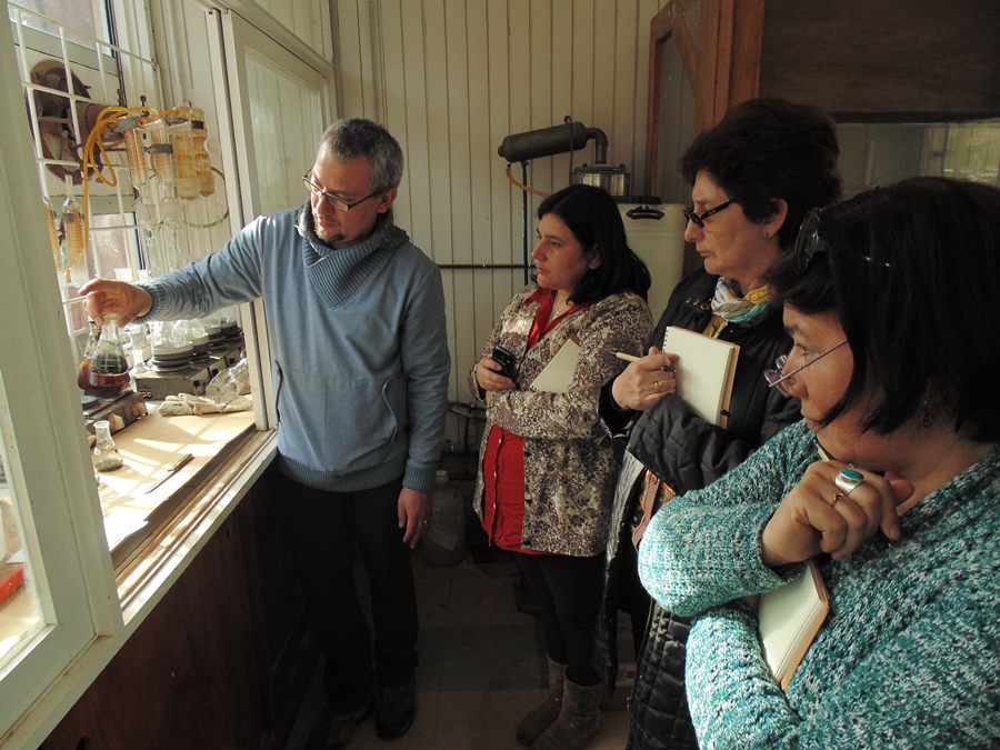 Profesoras de enseñanza básica y media asisten a curso de química