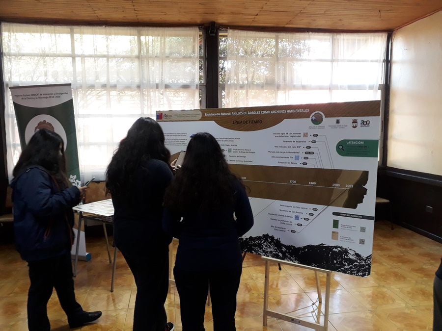 Muestras milenarias de ciprés de la cordillera han recorrido más de 10 escuelas de la comuna de Rengo