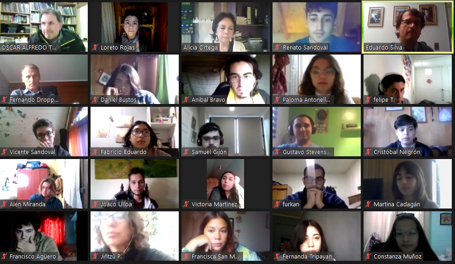Estudiantes Facforen tuvieron bienvenida virtual