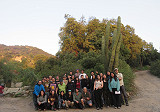 Práctica en terreno permitió el aprendizaje del bosque esclerófilo y la fauna de la zona central