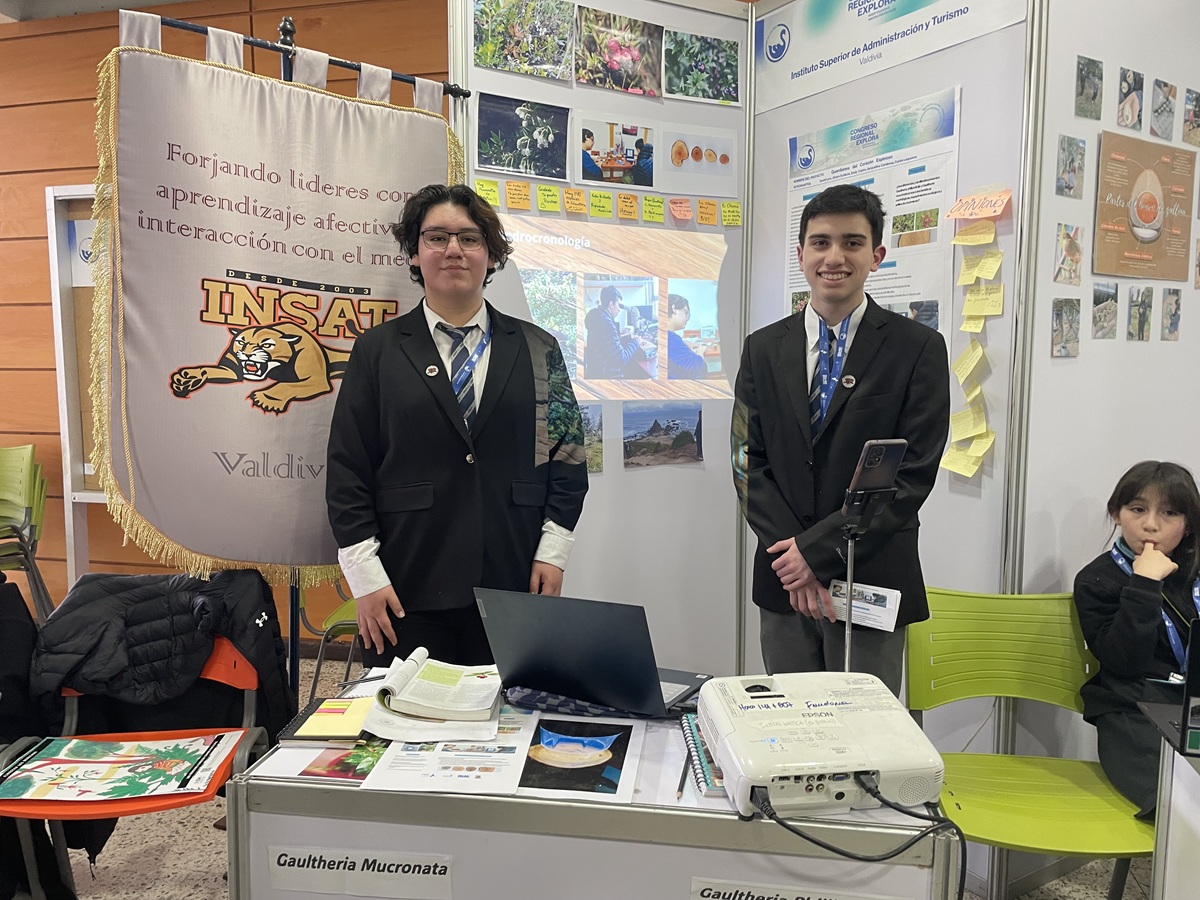 Laboratorio de Dendrocronología apoya investigación de jóvenes que participan en Congreso Explora