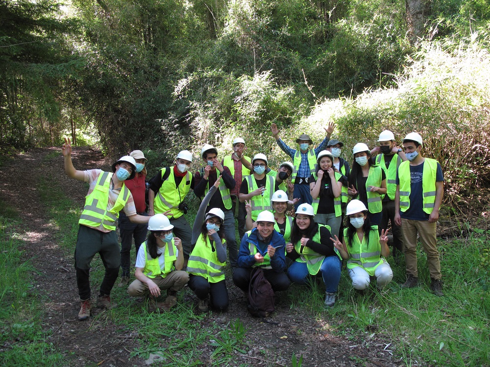Estudiantes de Ingeniería Forestal retoman el contacto con la naturaleza en la UACh