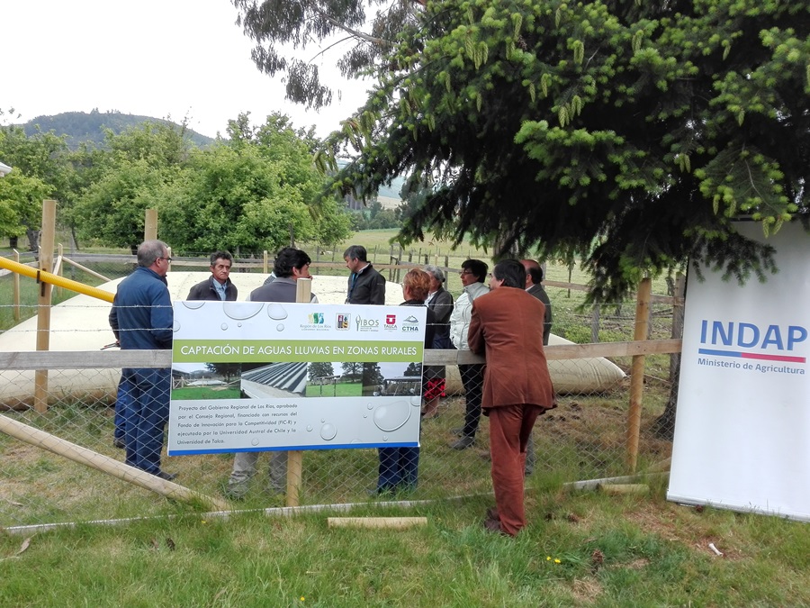 Realizarán Curso de construcción y mantención de Sistemas de Captación de Aguas Lluvia en zonas rurales