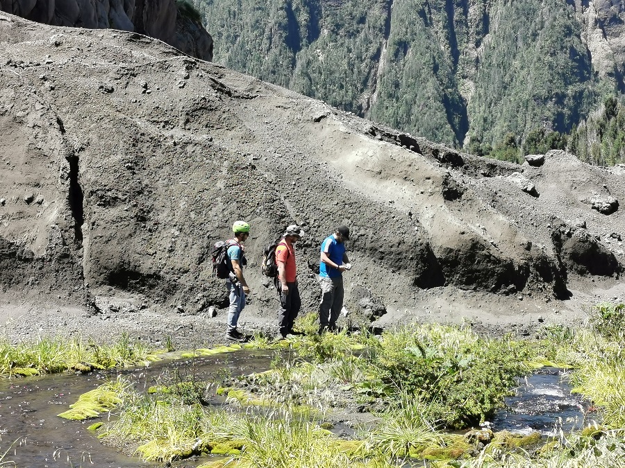 Proyecto entre Chile e Italia compara cambios en ríos afectados por erupciones volcánicas e impactos humanos