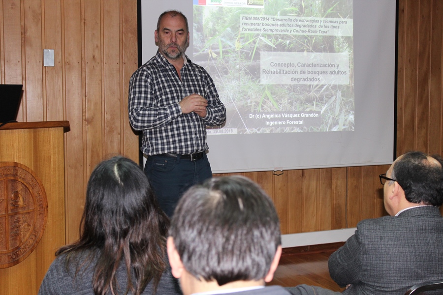Presentan estudios que aportan a la rehabilitación y manejo del bosque nativo