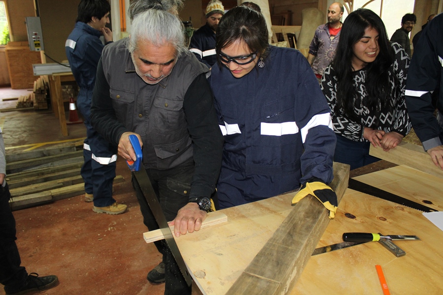 En la UACh trabajan por el rescate de antiguas técnicas usadas en edificaciones de madera del sur de Chile