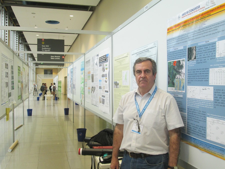 Facultad de Ciencias Forestales y Recursos Naturales de la UACh participa en XII Congreso IAEG