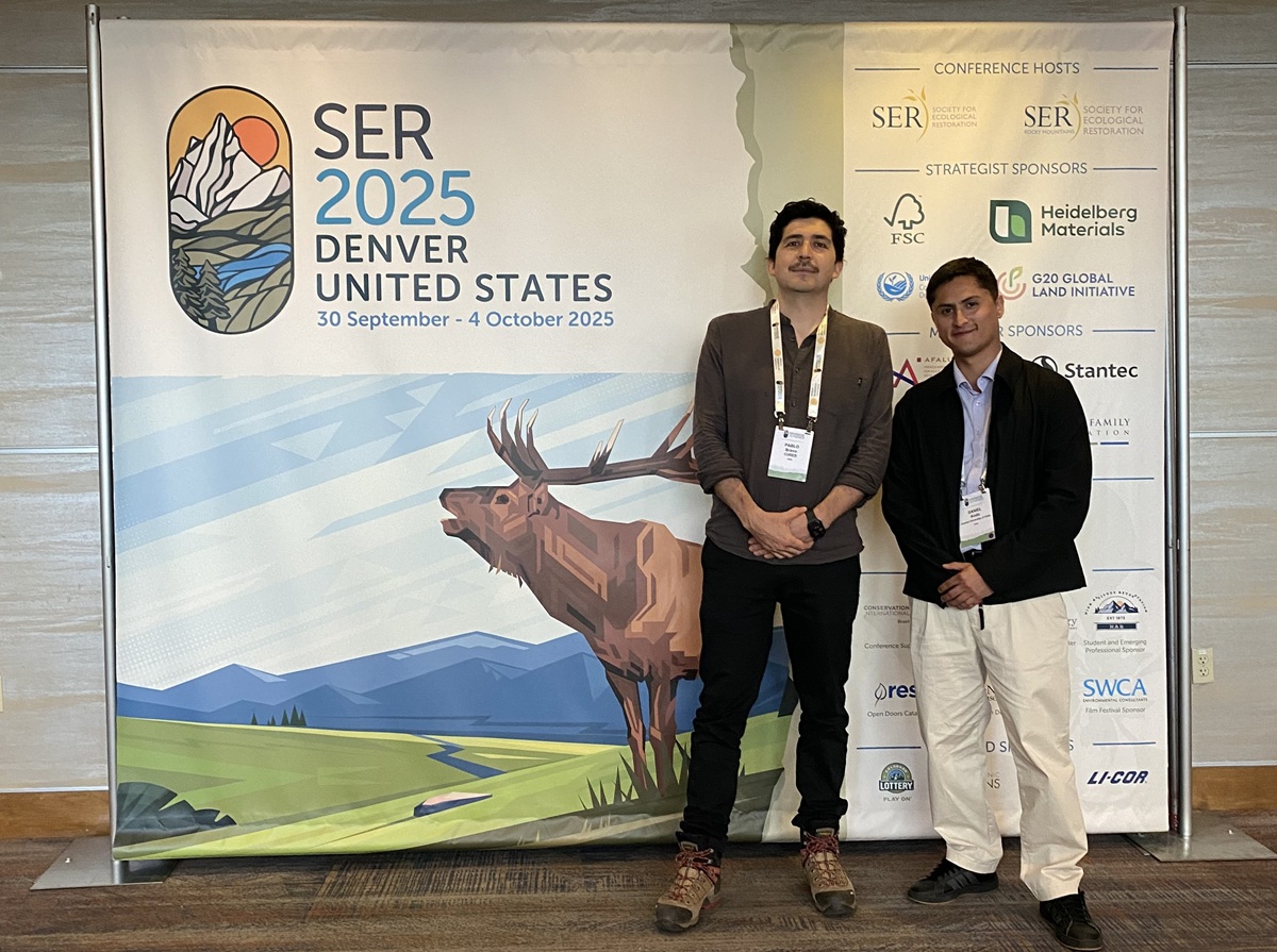 Estudiantes de postgrado de la UACh participan de la Conferencia Mundial en Restauración Ecológica en Estados Unidos