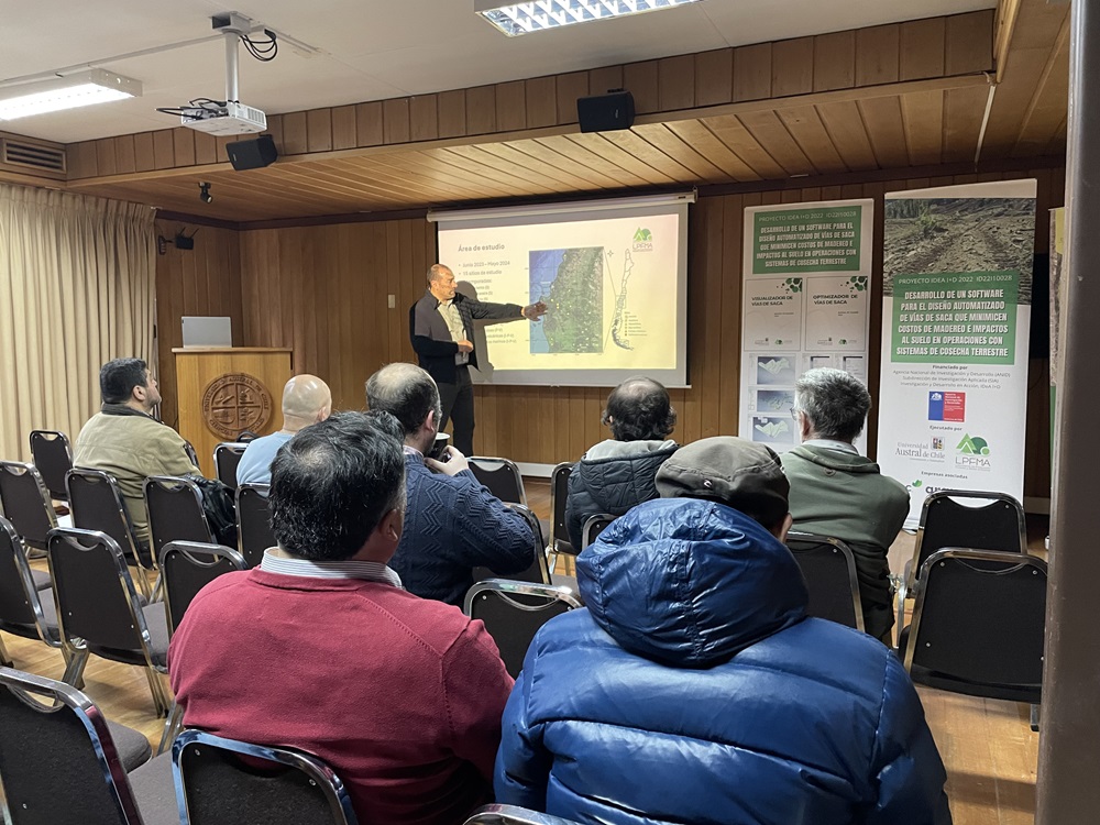 Proyecto IDeA entrega tecnologías para disminuir costos e impactos al suelo durante la cosecha forestal