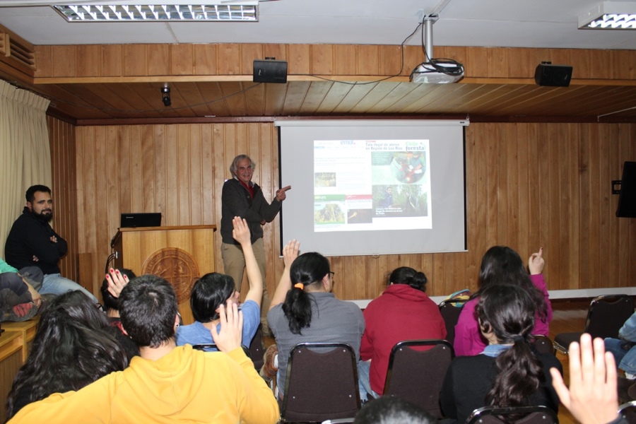 Instituto de Conservación, Biodiversidad y Territorio expuso principales áreas de  investigación científica