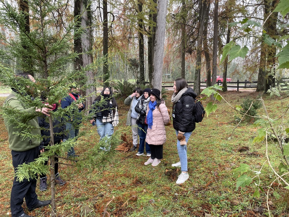 Programa Comunal de Atención a la Discapacidad conoce Facultad de Ciencias Forestales y Recursos Naturales