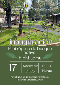Inauguración de la mini réplica de bosque nativo 