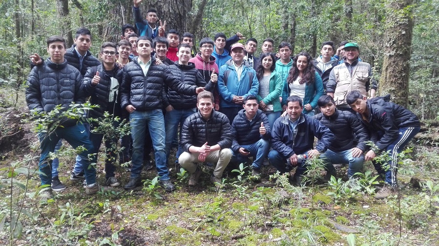 Liceo People Help People  conoce sobre bosques de Valdivia