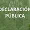 Declaración Pública