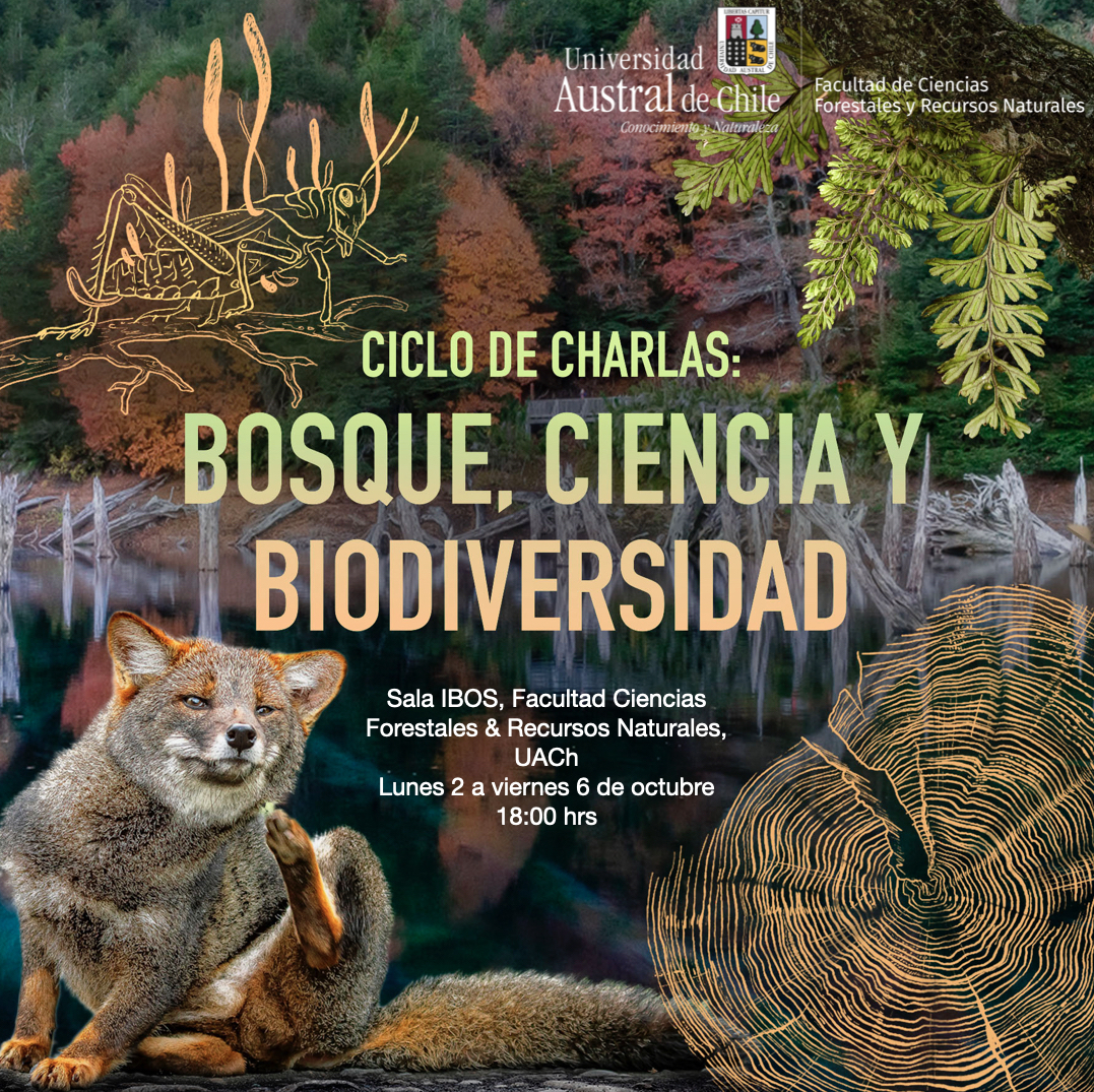 Invitan a Ciclo de charlas: “Bosque, Ciencia & Biodiversidad