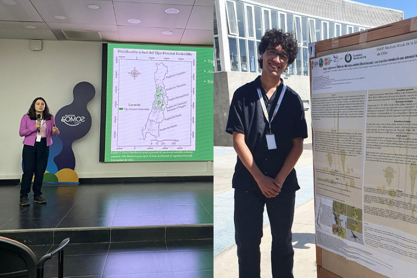Estudiantes de la UACh exponen en Reunión Anual de la Sociedad Botánica de Chile, en Antofagasta