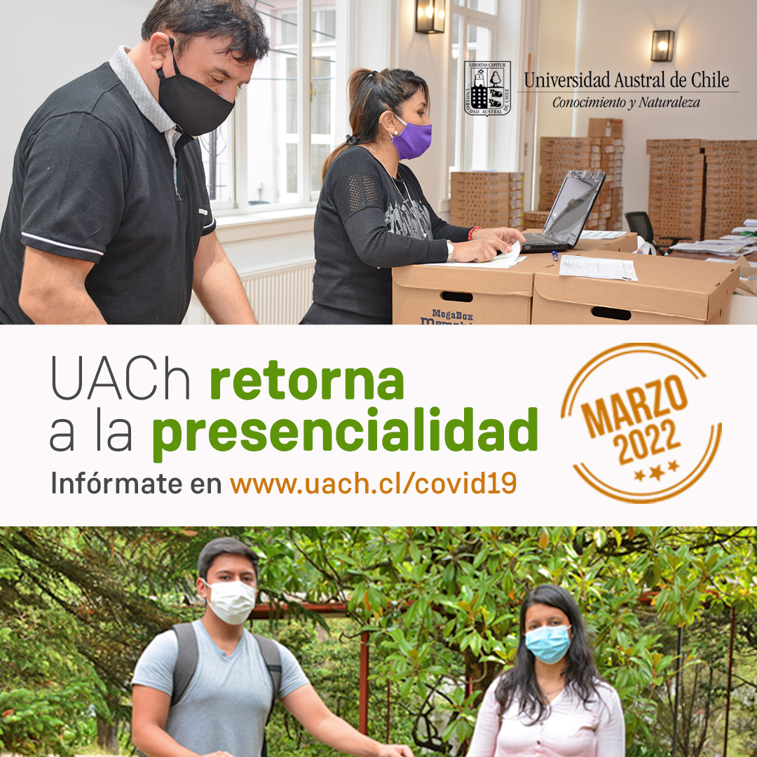 UACh reafirma retorno total a actividades presenciales a partir de marzo