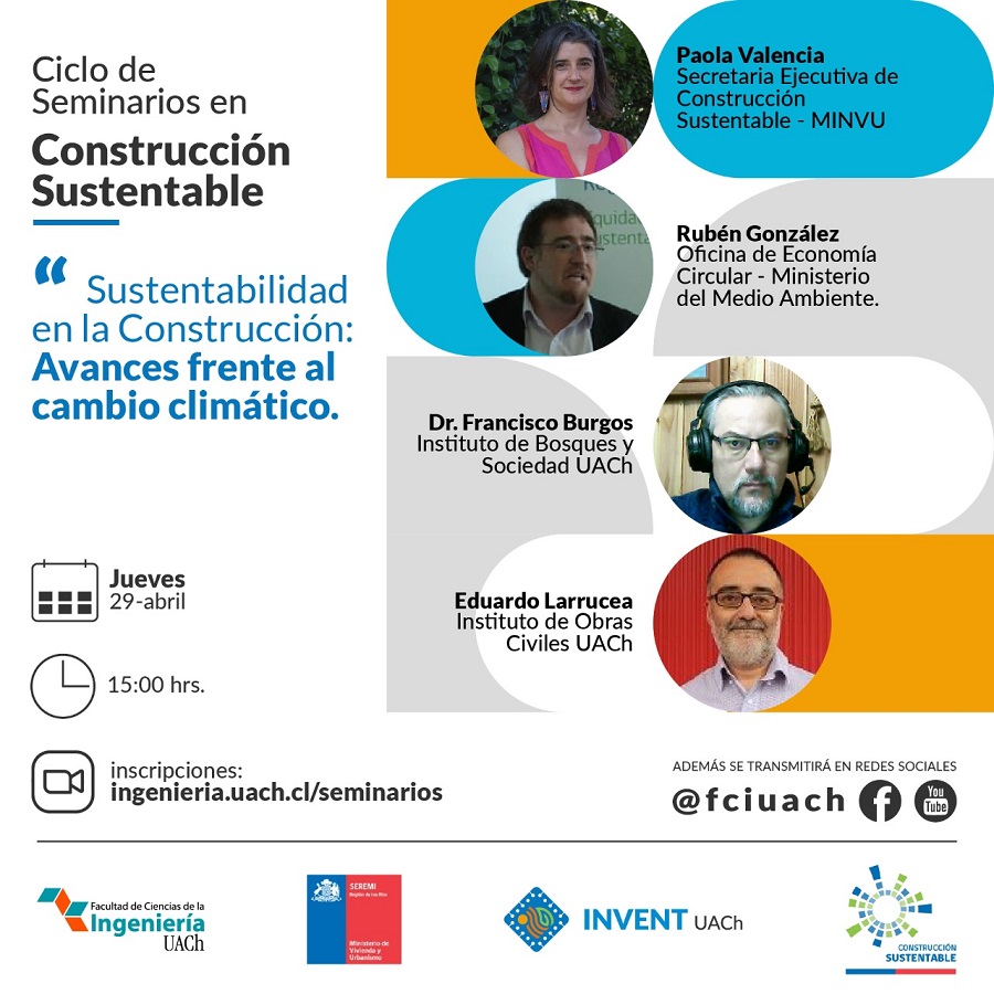 Invitan a seminario sobre sustentabilidad en la construcción
