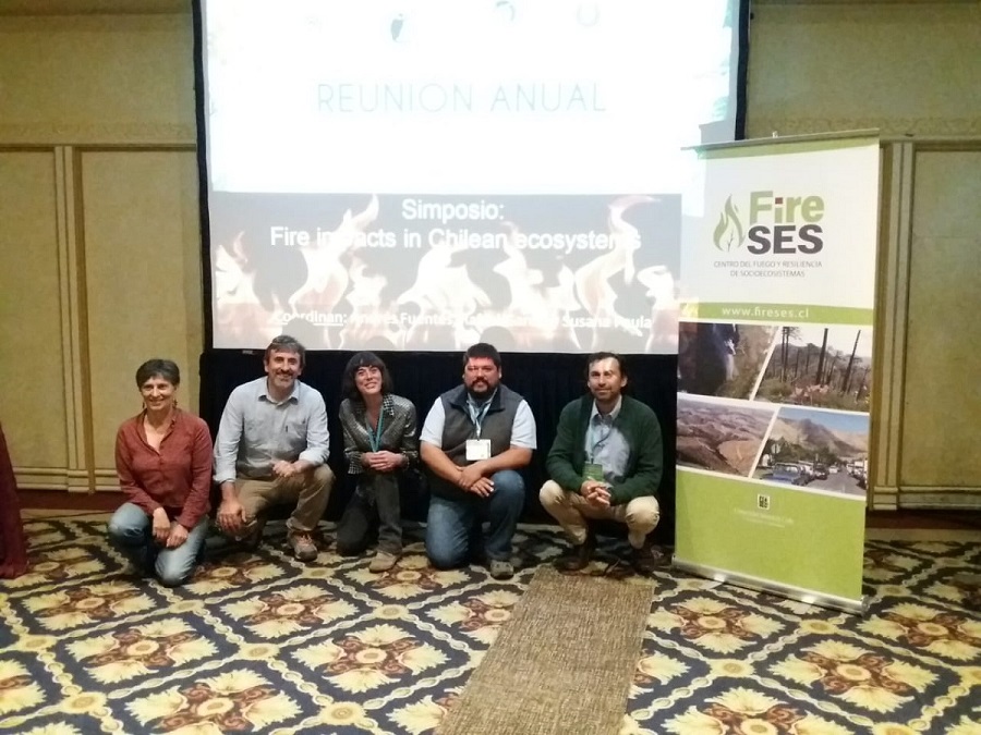 Realizaron simposio “Impactos del fuego en los ecosistemas chilenos”