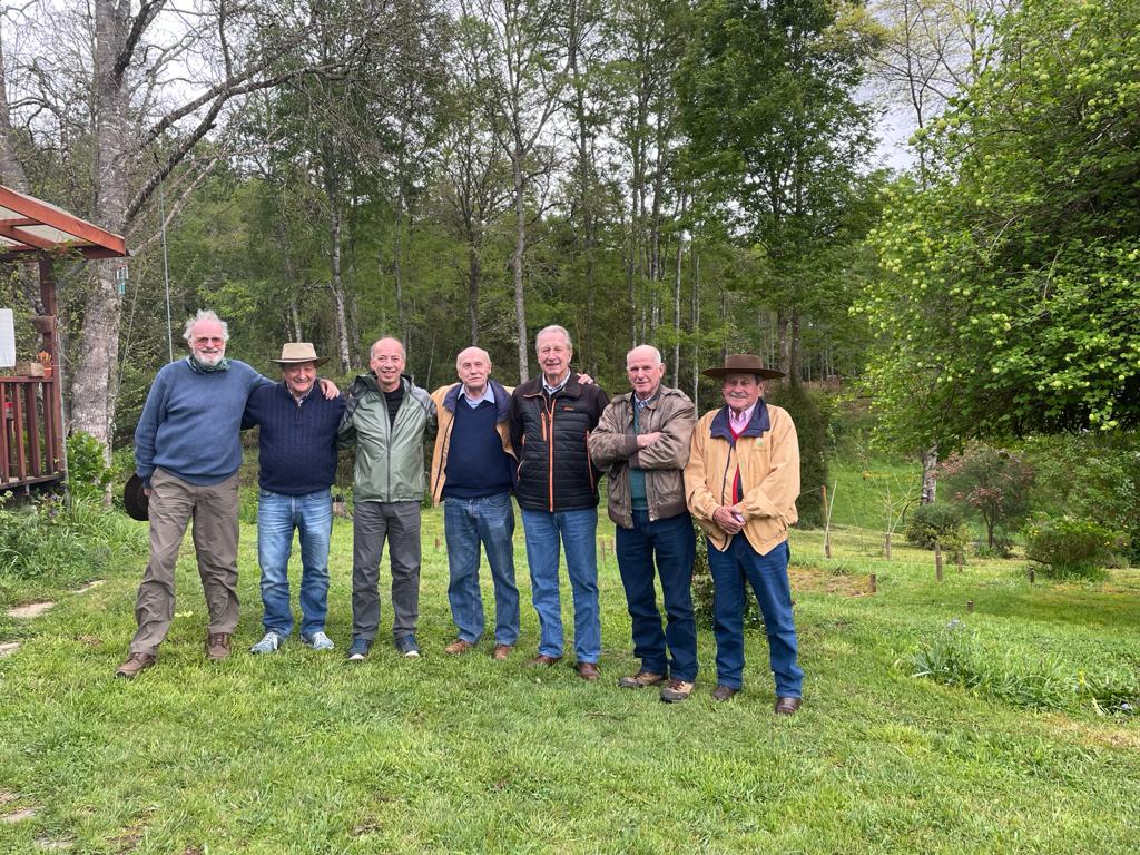 Promoción de 1971 de ingeniería forestal se reunió para celebrar 50 años de egreso