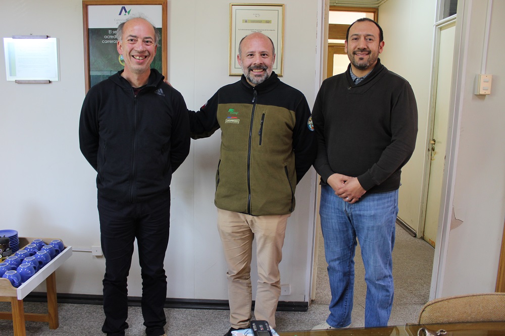 Director ejecutivo de CONAF realiza visita protocolar