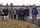 Estudiantes de Ingeniería Forestal de la UACh conocen en terreno la gestión de un vivero