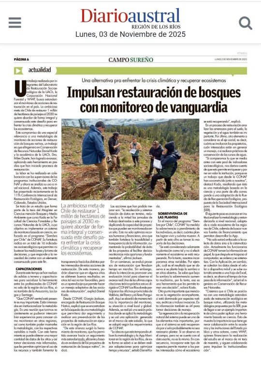 Impulsan restauración de bosques con monitoreo de vanguardia