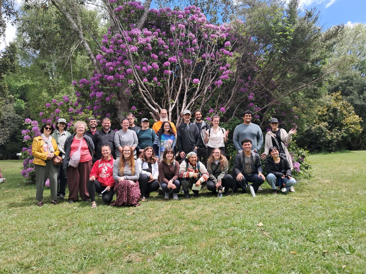  Estudiantes de Virginia Tech conocieron experiencias de restauración ecológica